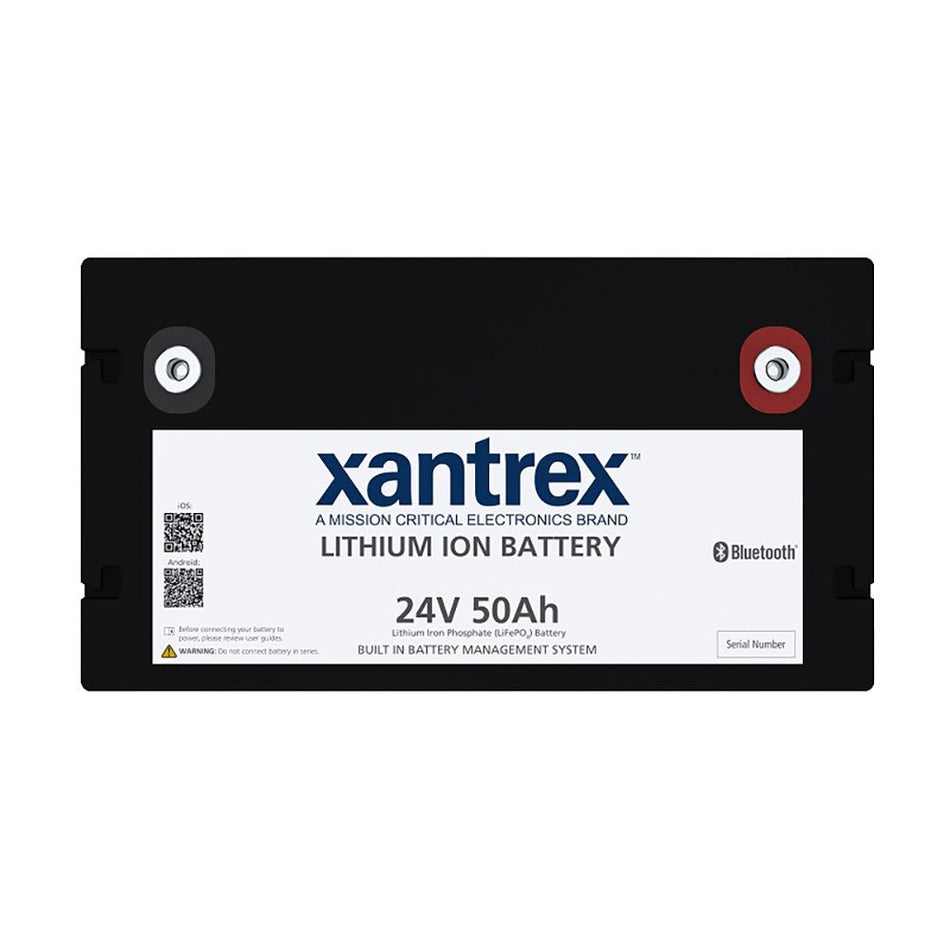 Xantrex 24V 50Ah Lithium - Ion Battery (LiFePO4) Battery - Get Tight Gear
