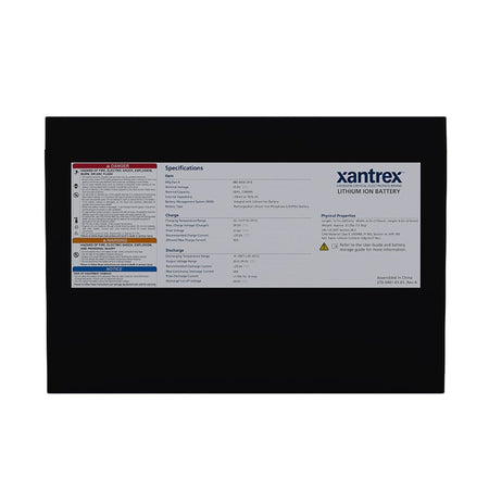 Xantrex 24V 50Ah Lithium - Ion Battery (LiFePO4) Battery - Get Tight Gear