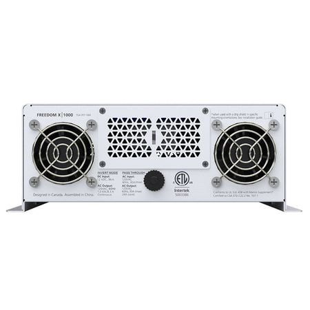 Xantrex Freedom X 1000 True Sine Wave Power Inverter - 12VDC - 120VAC - 1000W - Get Tight Gear