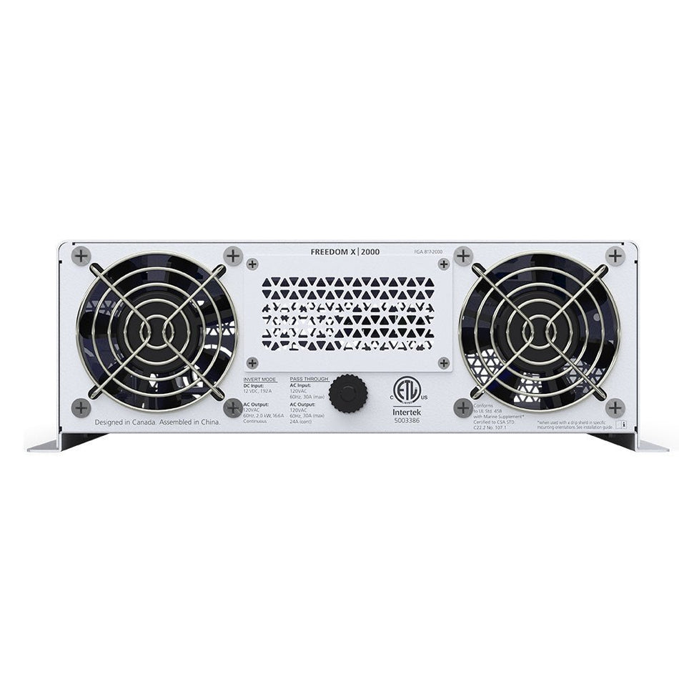 Xantrex Freedom X 2000 True Sine Wave Power Inverter - 12VDC - 120VAC - 2000W - Get Tight Gear