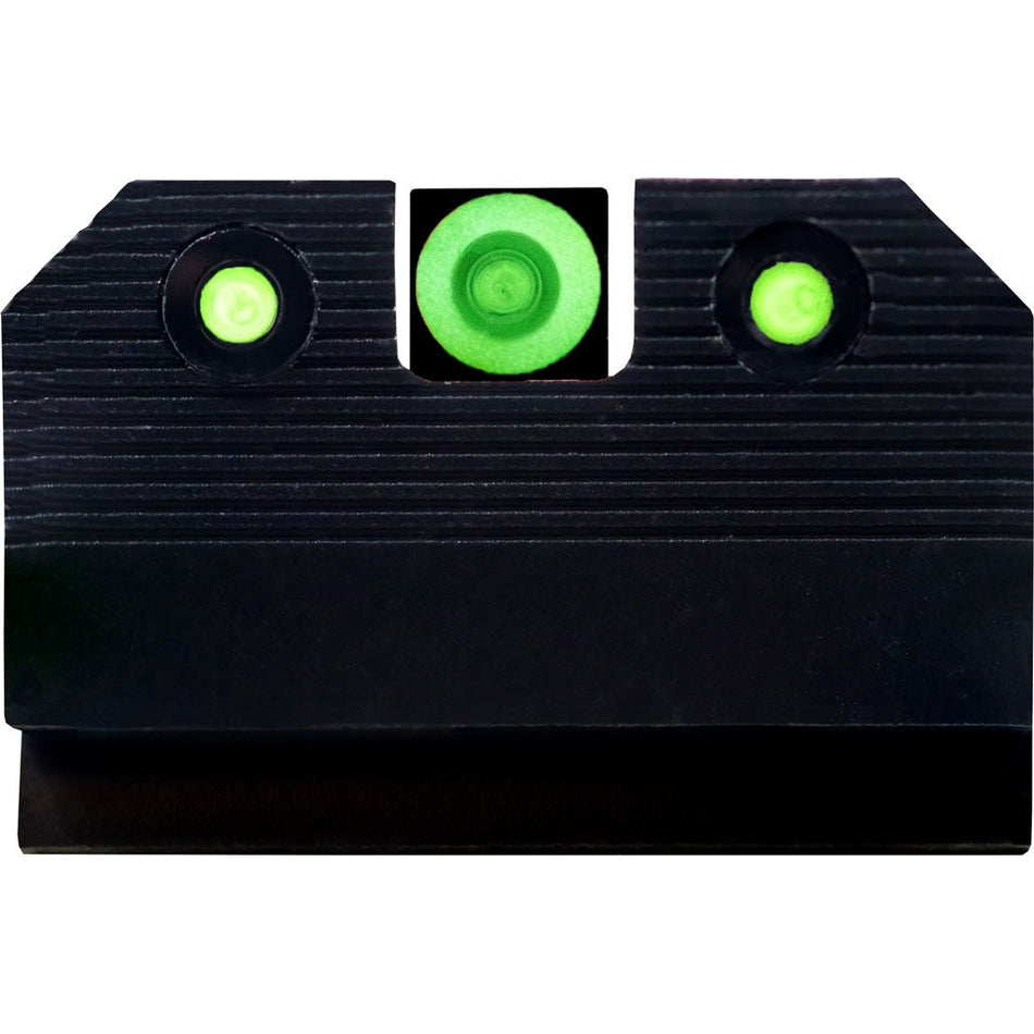 XS Sights R3D 2.0 Pistol Sights Green Glock Optic/Supp 17,19,22 - 24,26,27,31 - 36,38 - Get Tight Gear