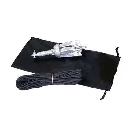 YakGear 1.5lb Grapnel Anchor Kit w/Storage Bag - Get Tight Gear