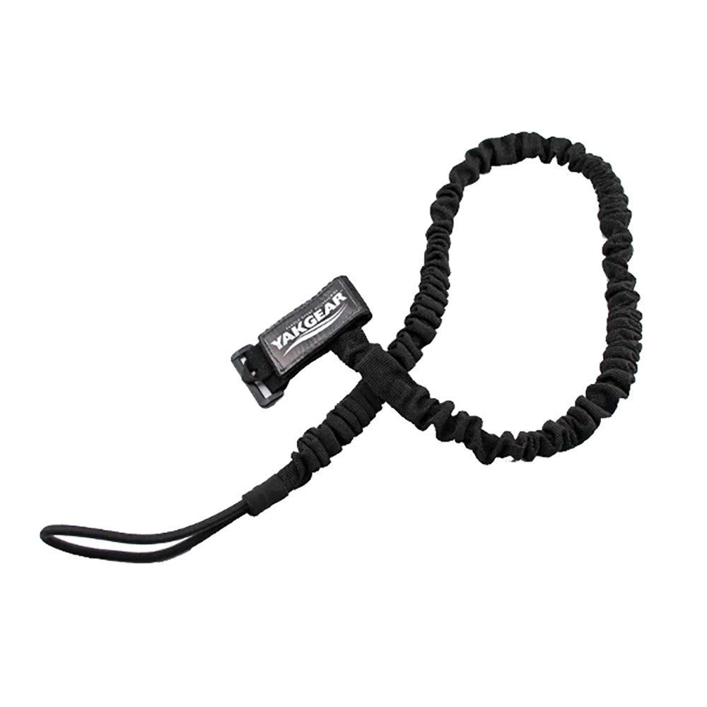 YakGear 36" Baja Paddle Leash - Black - Get Tight Gear