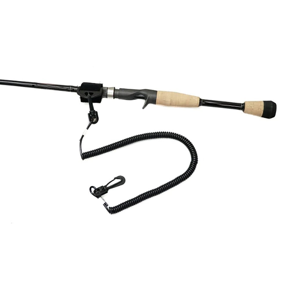 YakGear Coiled Fishing Rod Leash - Get Tight Gear
