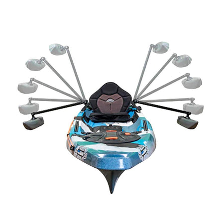 YakGear StandnCast Kayak & Canoe Outriggers - Get Tight Gear