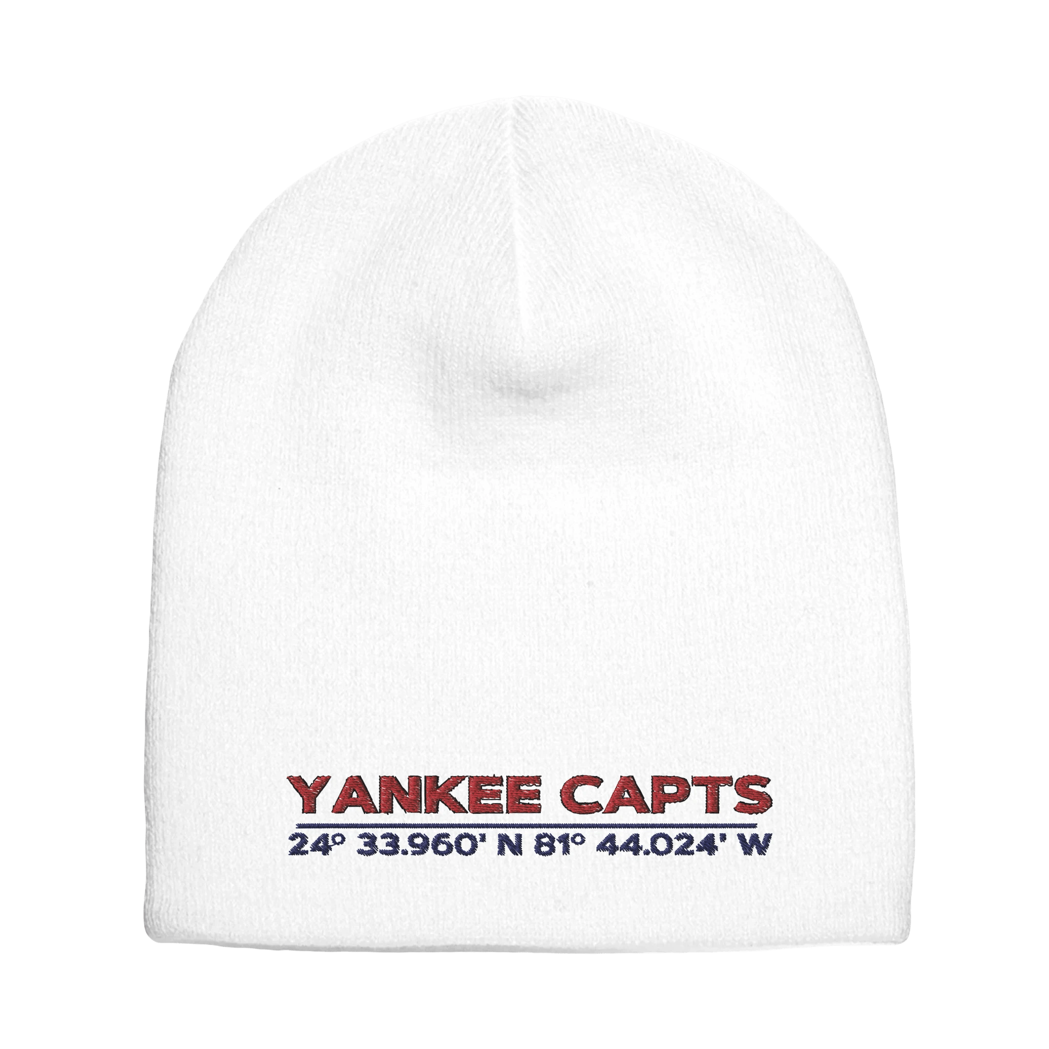 Yankee Capts Beanie - Embroidered - Get Tight Gear