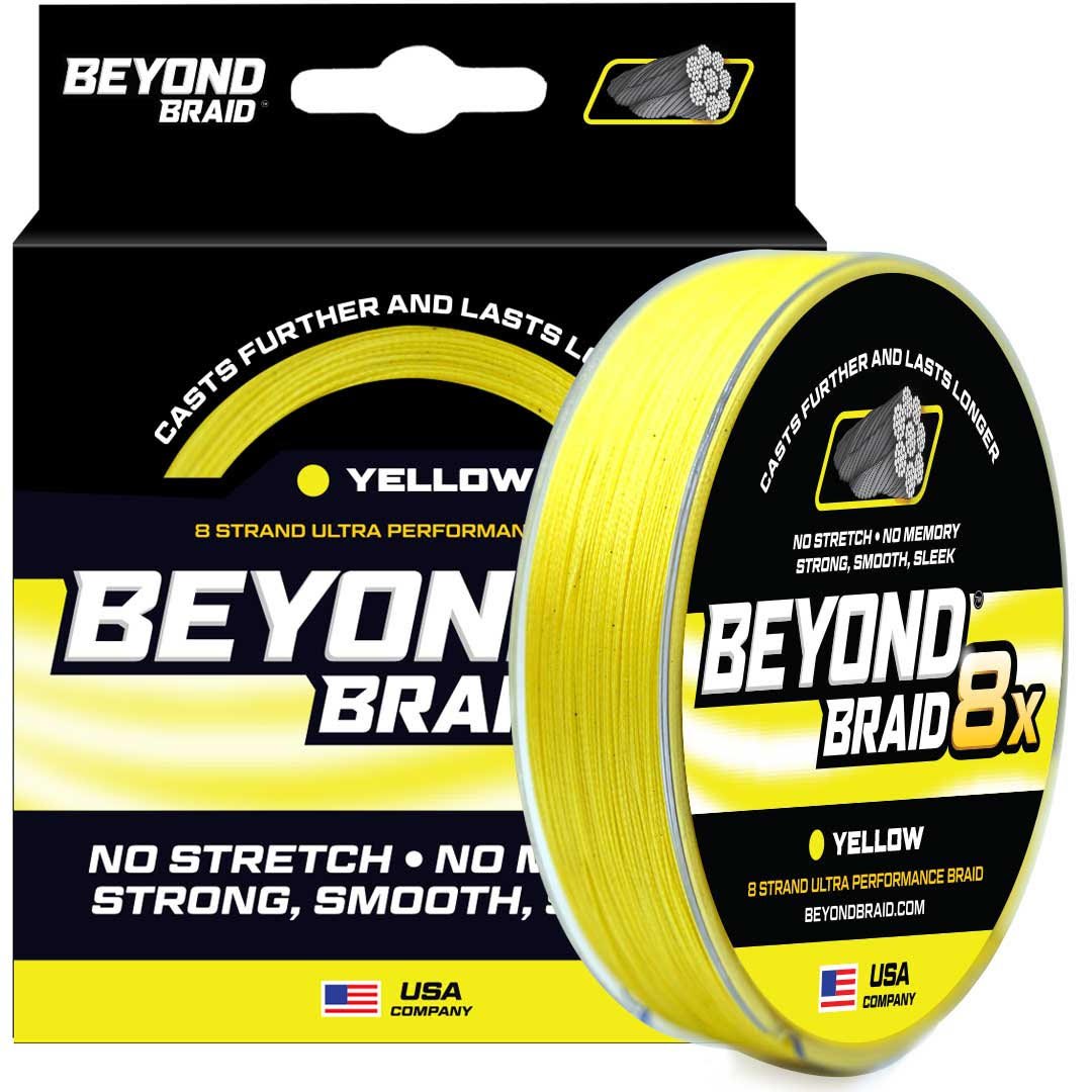 Yellow 8X - Ultra Performance 8 Strand - Get Tight Gear