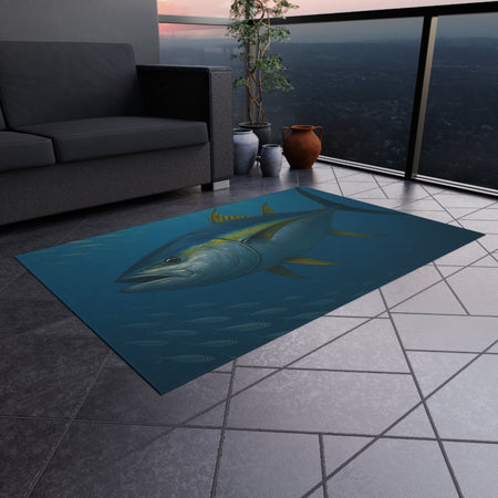 Yellow Fin Tuna Outdoor Rug - Get Tight Gear