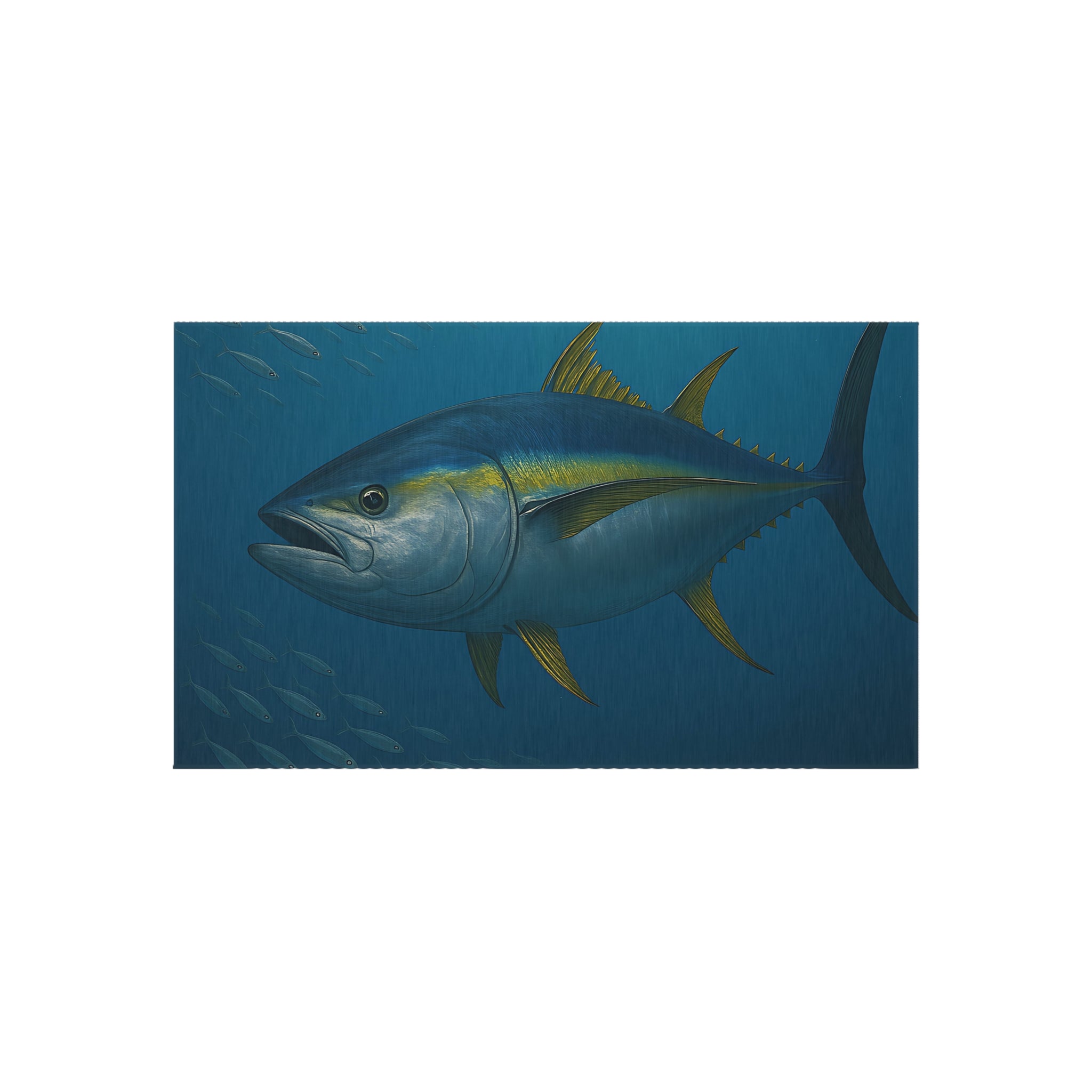 Yellow Fin Tuna Outdoor Rug - Get Tight Gear