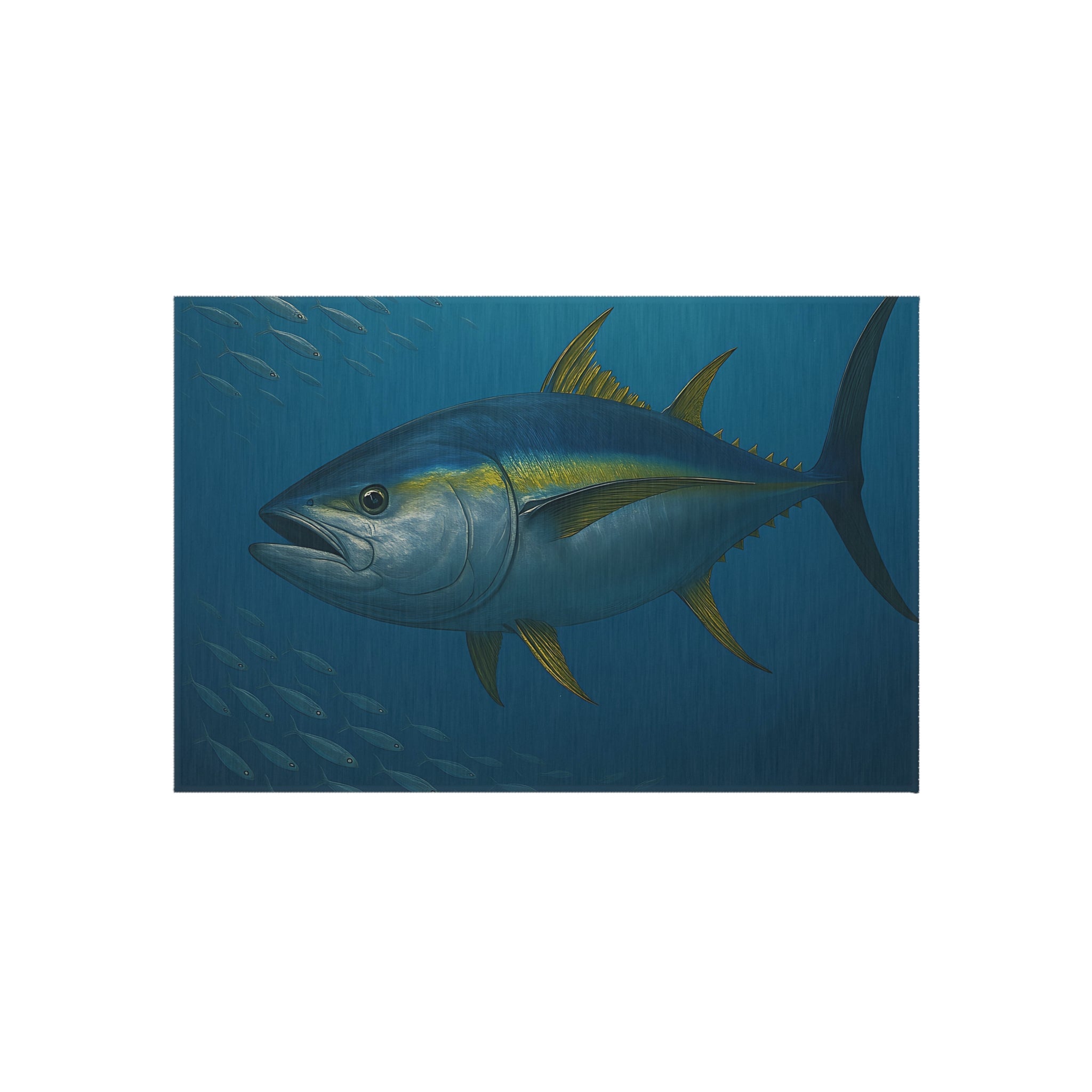 Yellow Fin Tuna Outdoor Rug - Get Tight Gear
