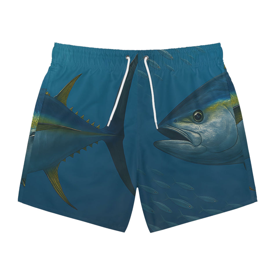 Yellowfin Tuna Swim Trunks - Perfect for Beach Days and Summer Adventures - Get Tight Gear