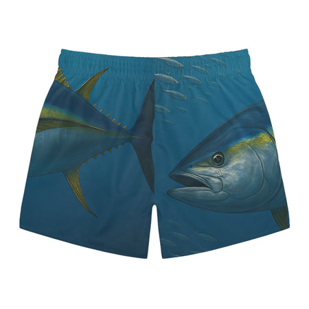 Yellowfin Tuna Swim Trunks - Perfect for Beach Days and Summer Adventures - Get Tight Gear