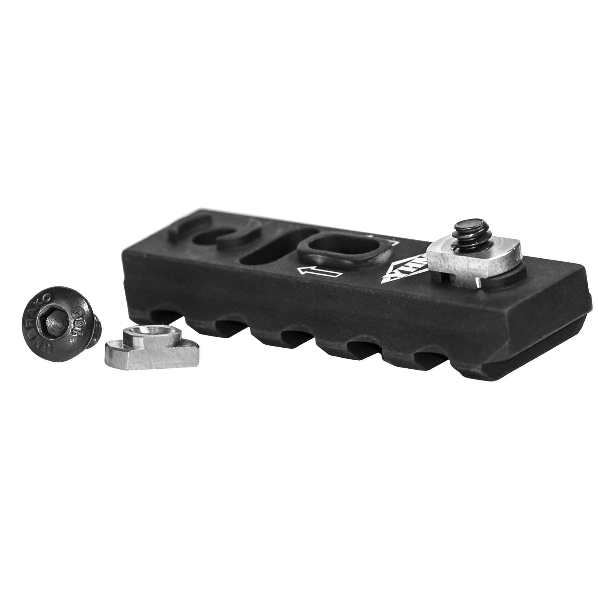 YHM M - LOK CONTINUOUS RAIL 2.75 BLK - Get Tight Gear