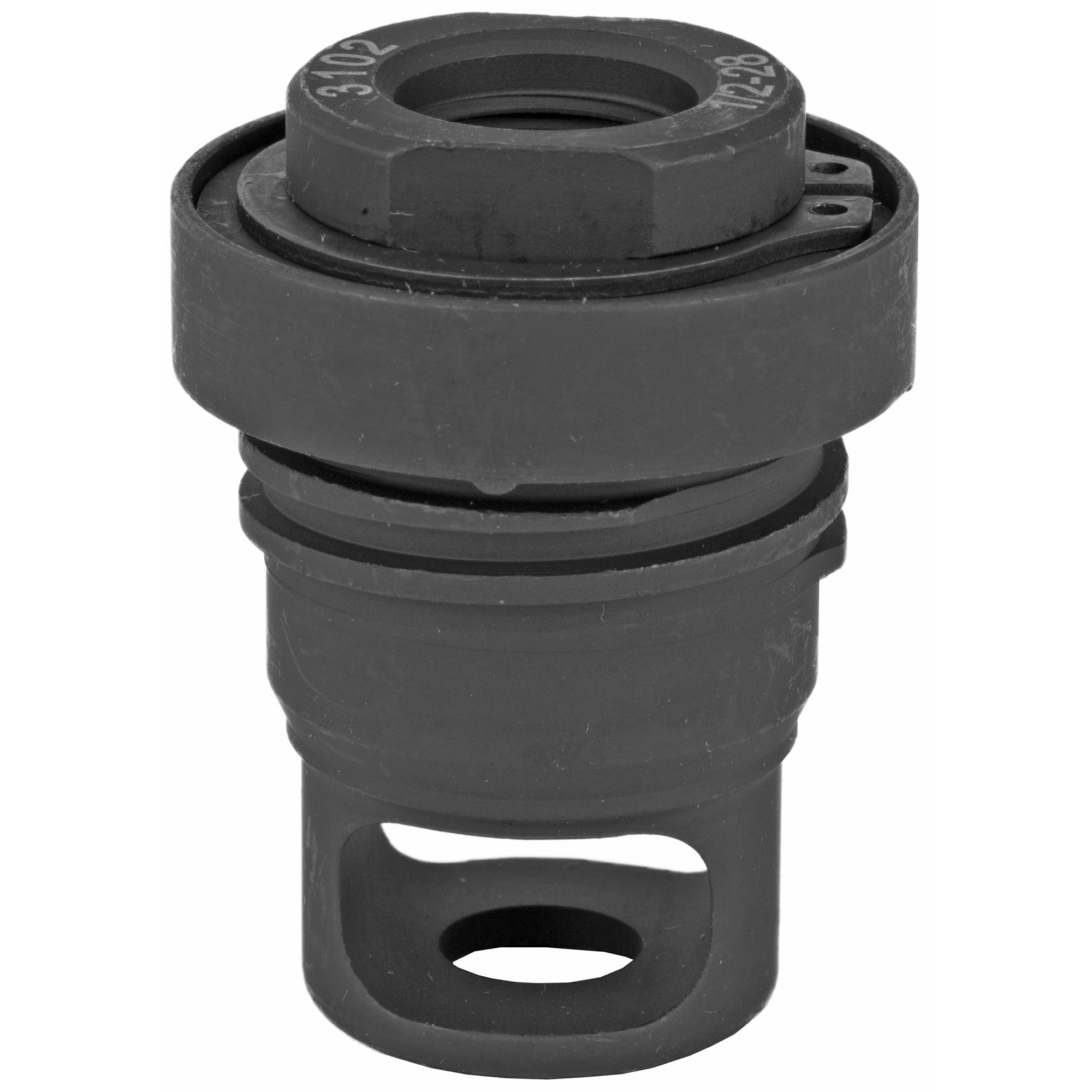 YHM MINI QD MUZZLE BRAKE 1/2X28 - Get Tight Gear