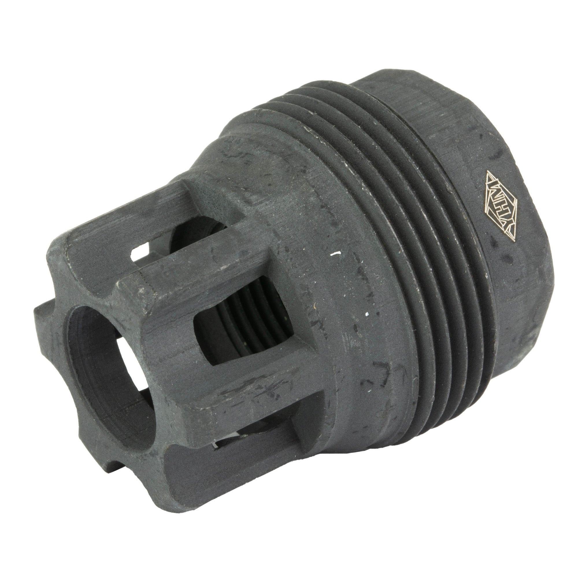 YHM MUZZLE BRAKE 1/2 - 28 BLACK - Get Tight Gear