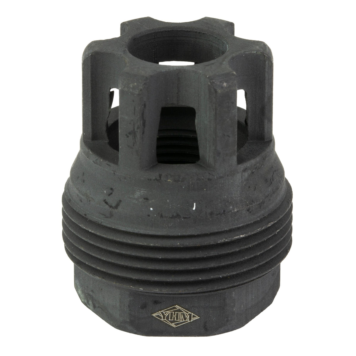 YHM MUZZLE BRAKE 1/2 - 28 BLACK - Get Tight Gear