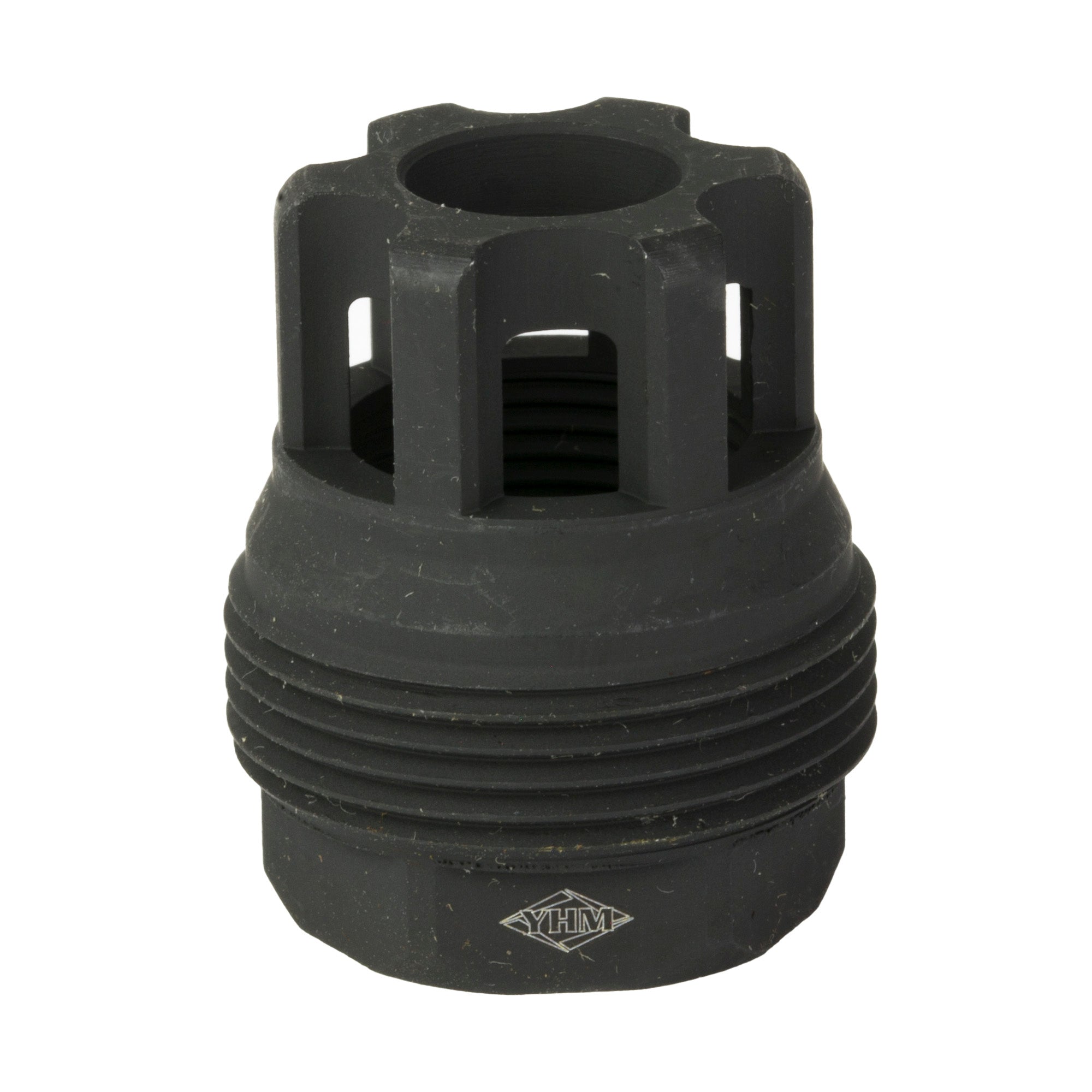 YHM MUZZLE BRAKE 5/8 - 24 BLACK - Get Tight Gear